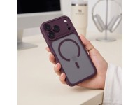 Funda Tech-Protect MagPeak MagSafe CC para iPhone 18 Pro / 17 Pro - Cereza oscura mate Funda Tech-Protect MagPeak MagSafe CC para iPhone 18 Pro / 17 Pro - Cereza oscura mate