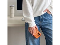 Capa Tech-Protect MagPeak MagSafe CC para iPhone 18 Pro Max / 17 Pro Max - Laranja Transparente Capa Tech-Protect MagPeak MagSafe CC para iPhone 18 Pro Max / 17 Pro Max - Laranja Transparente