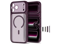 Estuche Tech-Protect MagPrime MagSafe CC para iPhone 18 Pro / 17 Pro - Cereza Oscuro Mate Estuche Tech-Protect MagPrime MagSafe CC para iPhone 18 Pro / 17 Pro - Cereza Oscuro Mate