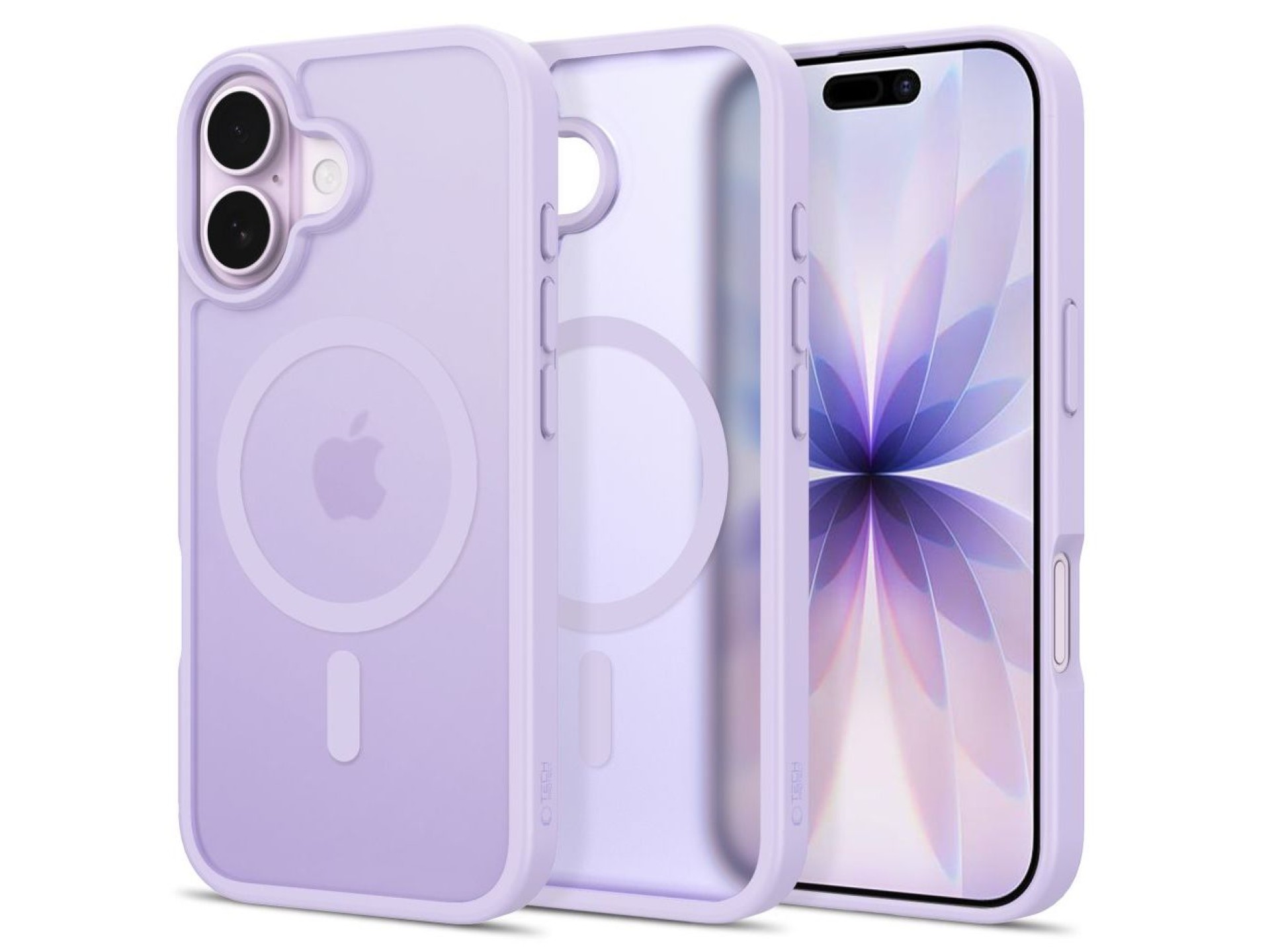 Tech-Protect BasicMag MagSafe iPhone 17 Case - Matte Lilac