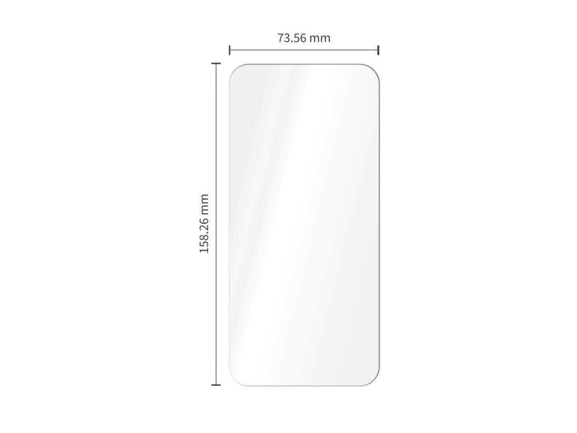 Tech-Protect Glass Fit+ Pacote com 2 Películas de Vidro Temperado para Samsung Galaxy S26 FE