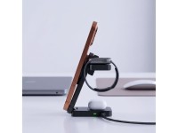 Cargador inalámbrico MagSafe 3 en 1 Tech-Protect A56 + cable USB-C/USB-C de 100 cm - Negro Cargador inalámbrico MagSafe 3 en 1 Tech-Protect A56 + cable USB-C/USB-C de 100 cm - Negro