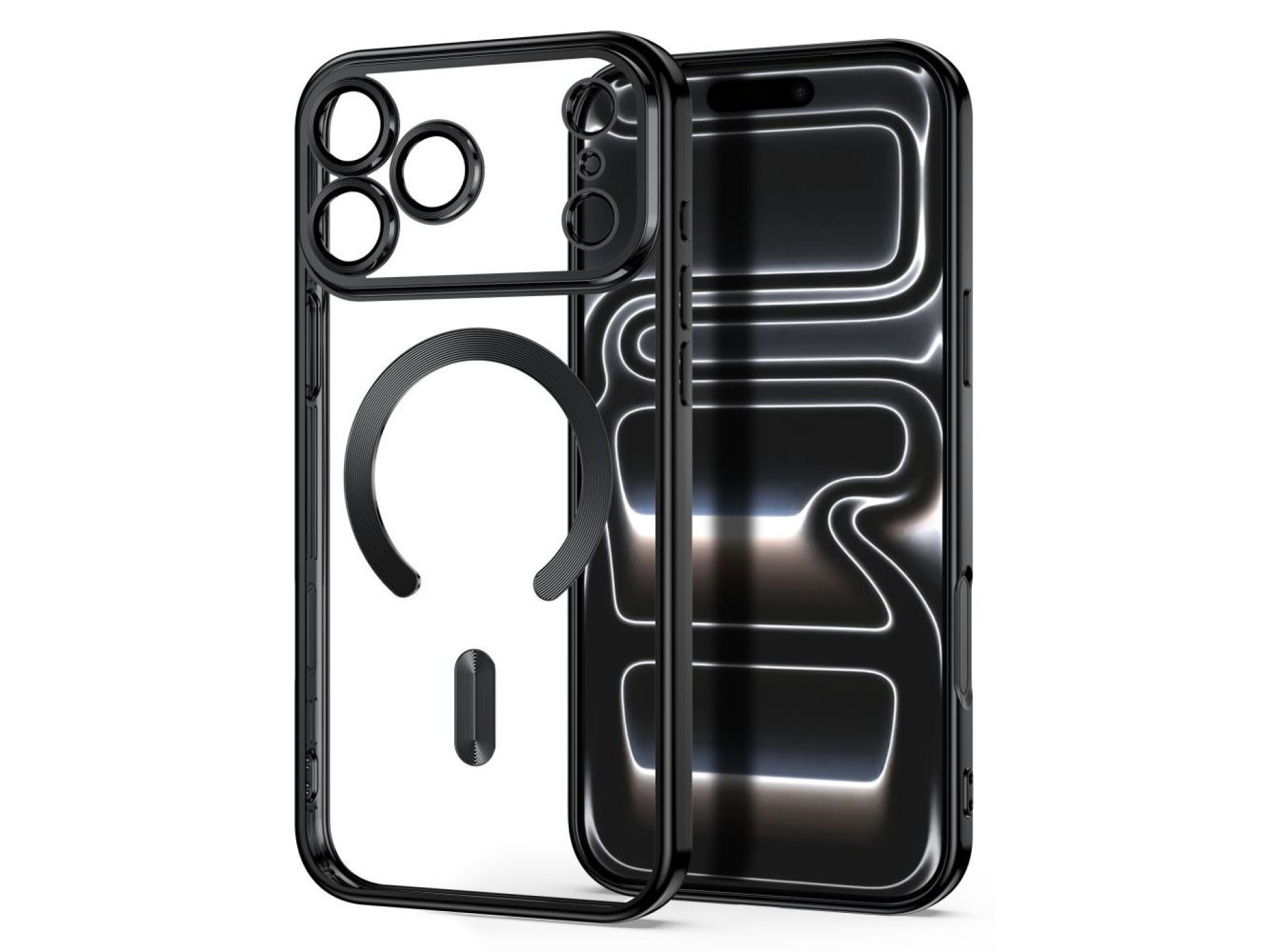 Capa Tech-Protect MagFlex para iPhone 18 Pro Max / 17 Pro Max - Preta