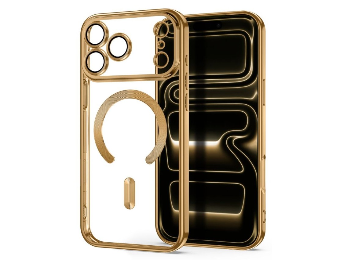 Capa Tech-Protect MagFlex para iPhone 18 Pro / 17 Pro - Dourada