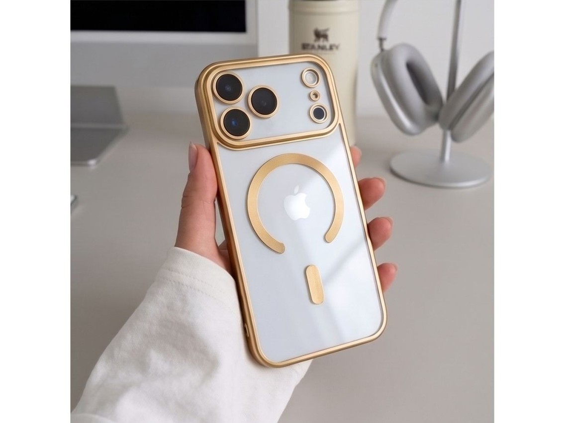 Capa Tech-Protect MagFlex para iPhone 18 Pro / 17 Pro - Dourada