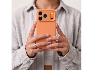 Tech-Protect Uniq MagSafe CC case for iPhone 18 Pro / 17 Pro - orange Tech-Protect Uniq MagSafe CC case for iPhone 18 Pro / 17 Pro - orange