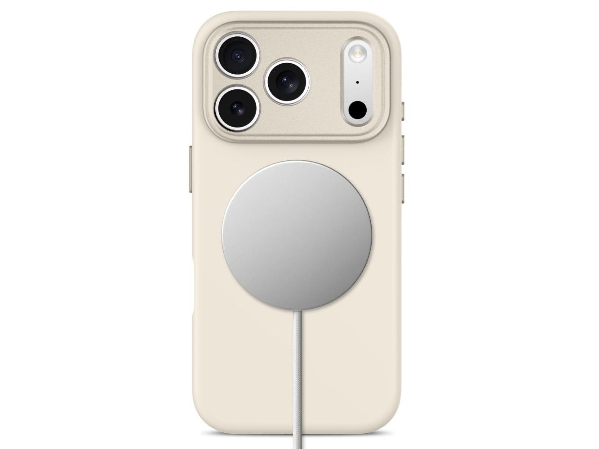 Funda Tech-Protect Uniq MagSafe CC para iPhone 18 Pro Max / 17 Pro Max - Beige