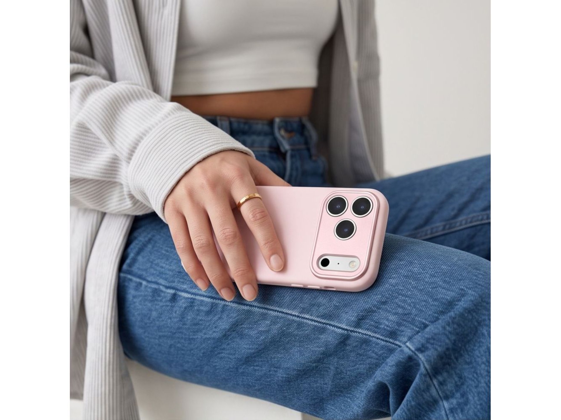 Capa Tech-Protect Uniq MagSafe CC para iPhone 18 Pro / 17 Pro - Rosa