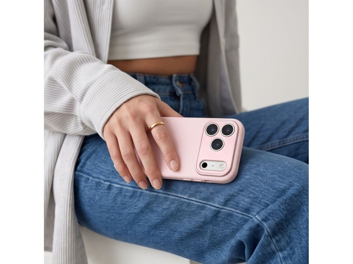 Tech-Protect Uniq MagSafe CC Case for iPhone 18 Pro Max / 17 Pro Max - Pink