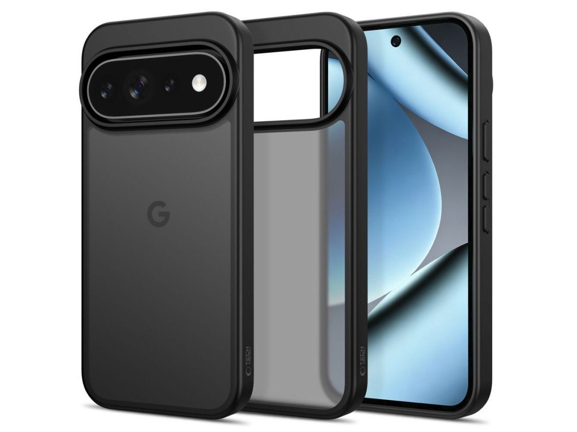 Funda Tech-Protect Magmat para Google Pixel 9 Pro XL / 10 Pro XL / 11 Pro XL - Negro mate