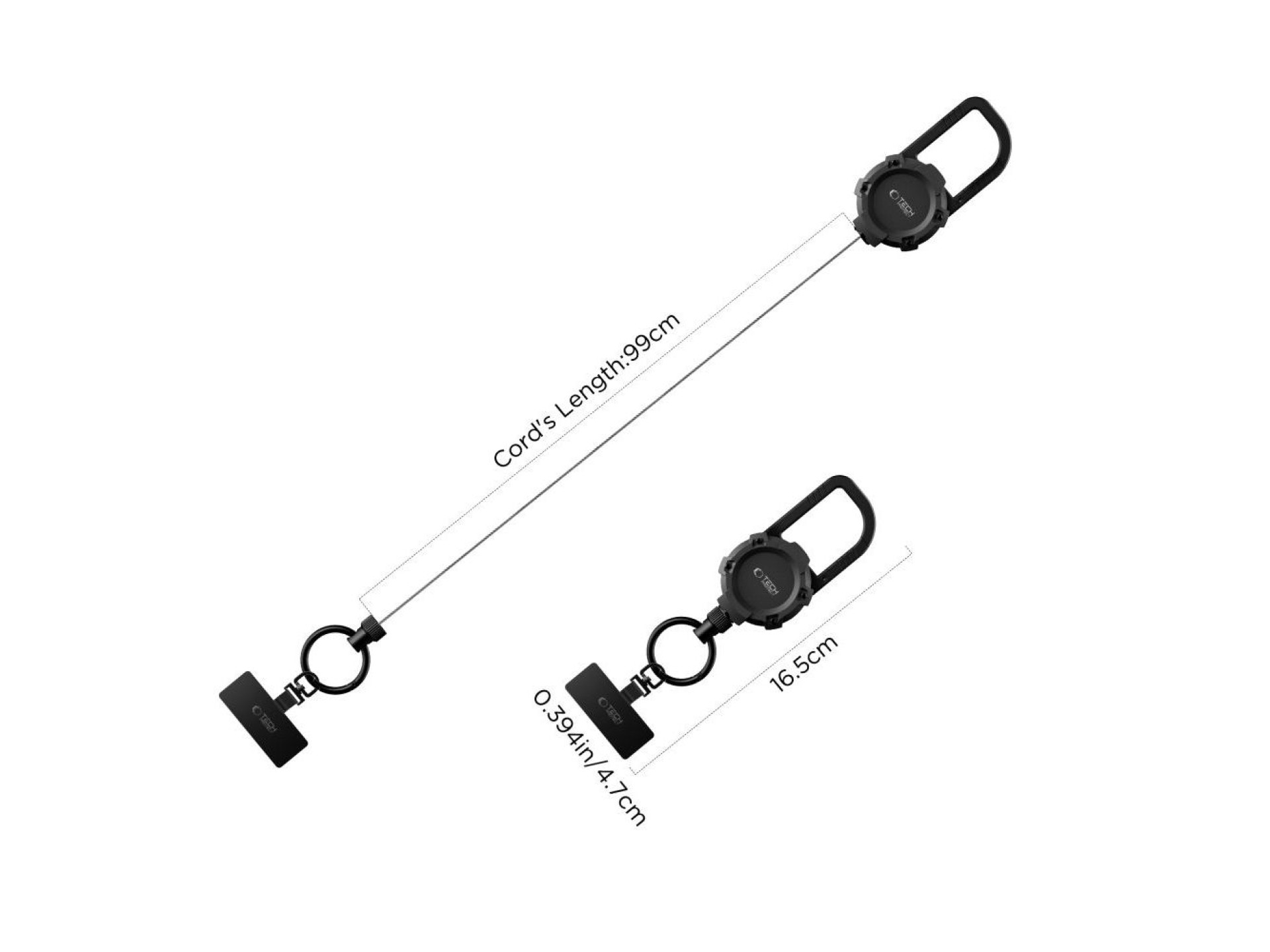 Cordón Tech-Protect ATH03 UrbanLoop - Negro