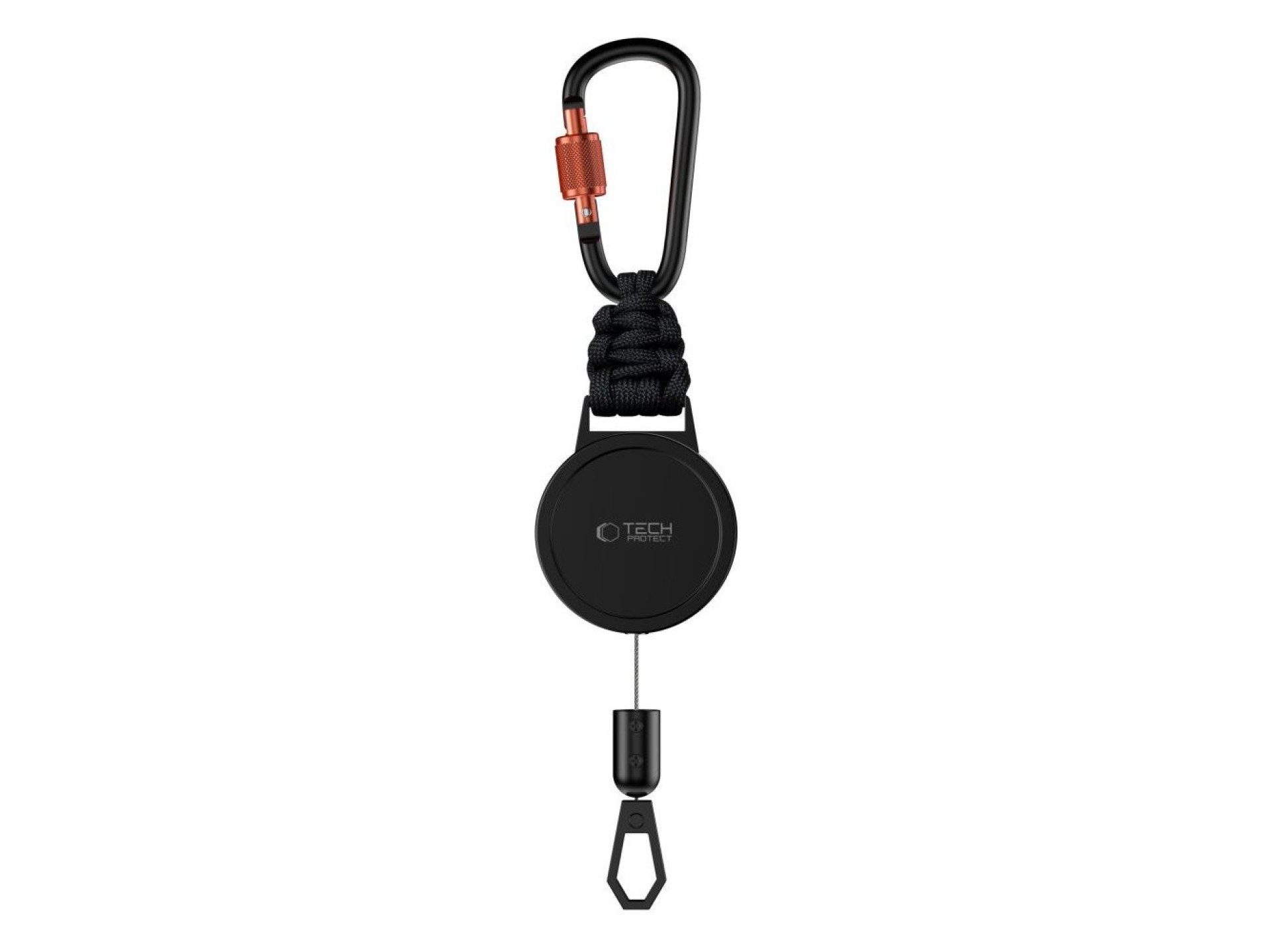 Tech-Protect ATH04 UrbanLoop Lanyard - Black and Orange