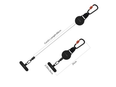 Cordón Tech-Protect ATH04 UrbanLoop - Negro y naranja Cordón Tech-Protect ATH04 UrbanLoop - Negro y naranja