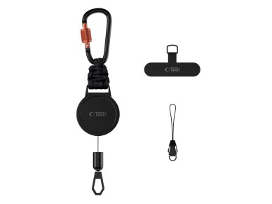 Cordón Tech-Protect ATH04 UrbanLoop - Negro y naranja Cordón Tech-Protect ATH04 UrbanLoop - Negro y naranja