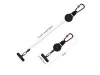 Tech-Protect ATH04 UrbanLoop Lanyard - Black and Orange Tech-Protect ATH04 UrbanLoop Lanyard - Black and Orange
