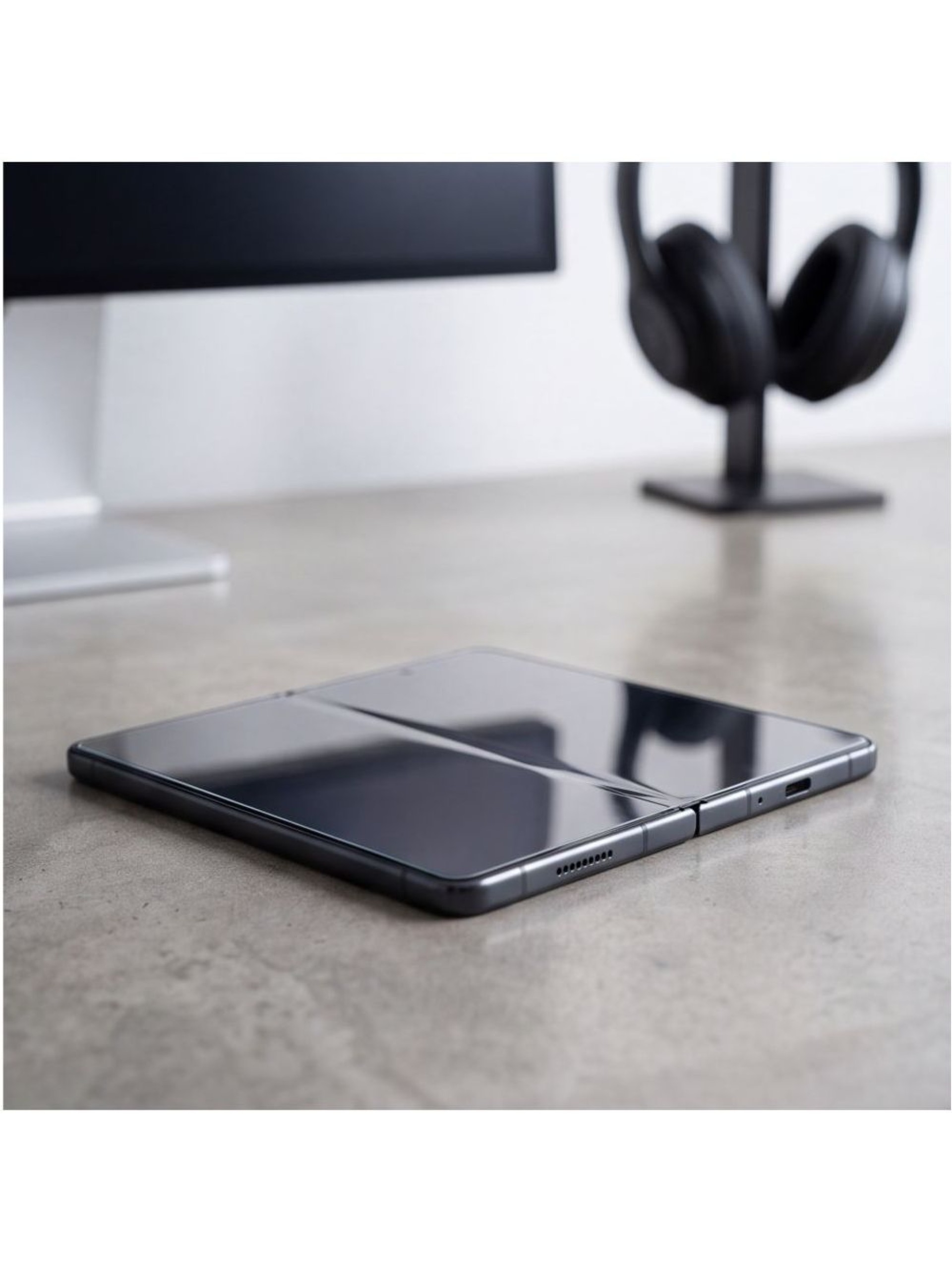 Tech-Protect Glass Fit+ 2-Pack tempered glass + Tech-Protect Hydro Flex+ 2-Pack hydrogel film - tran