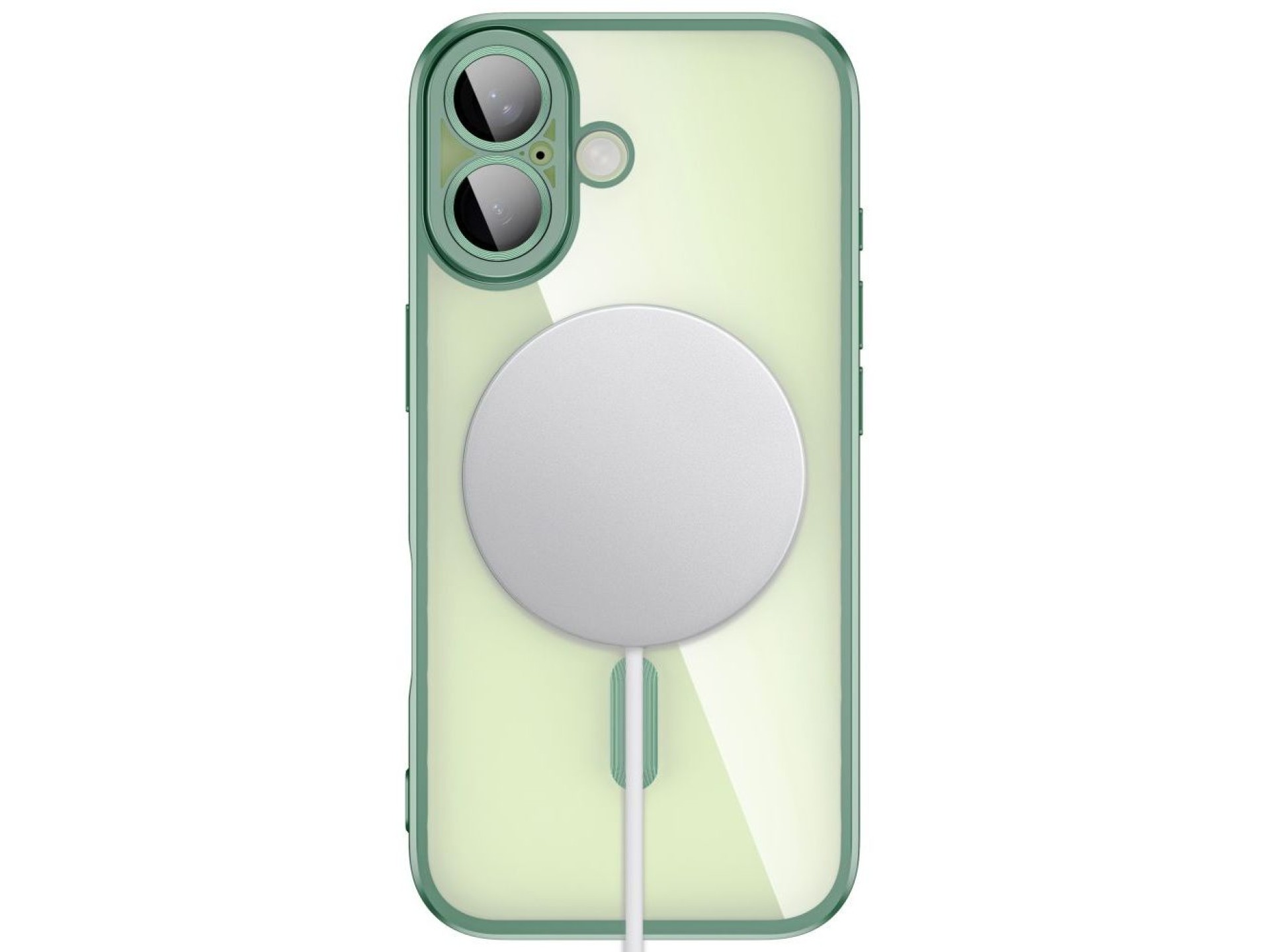 Capa Tech-Protect MagFlex para iPhone 17 - Verde Fosco