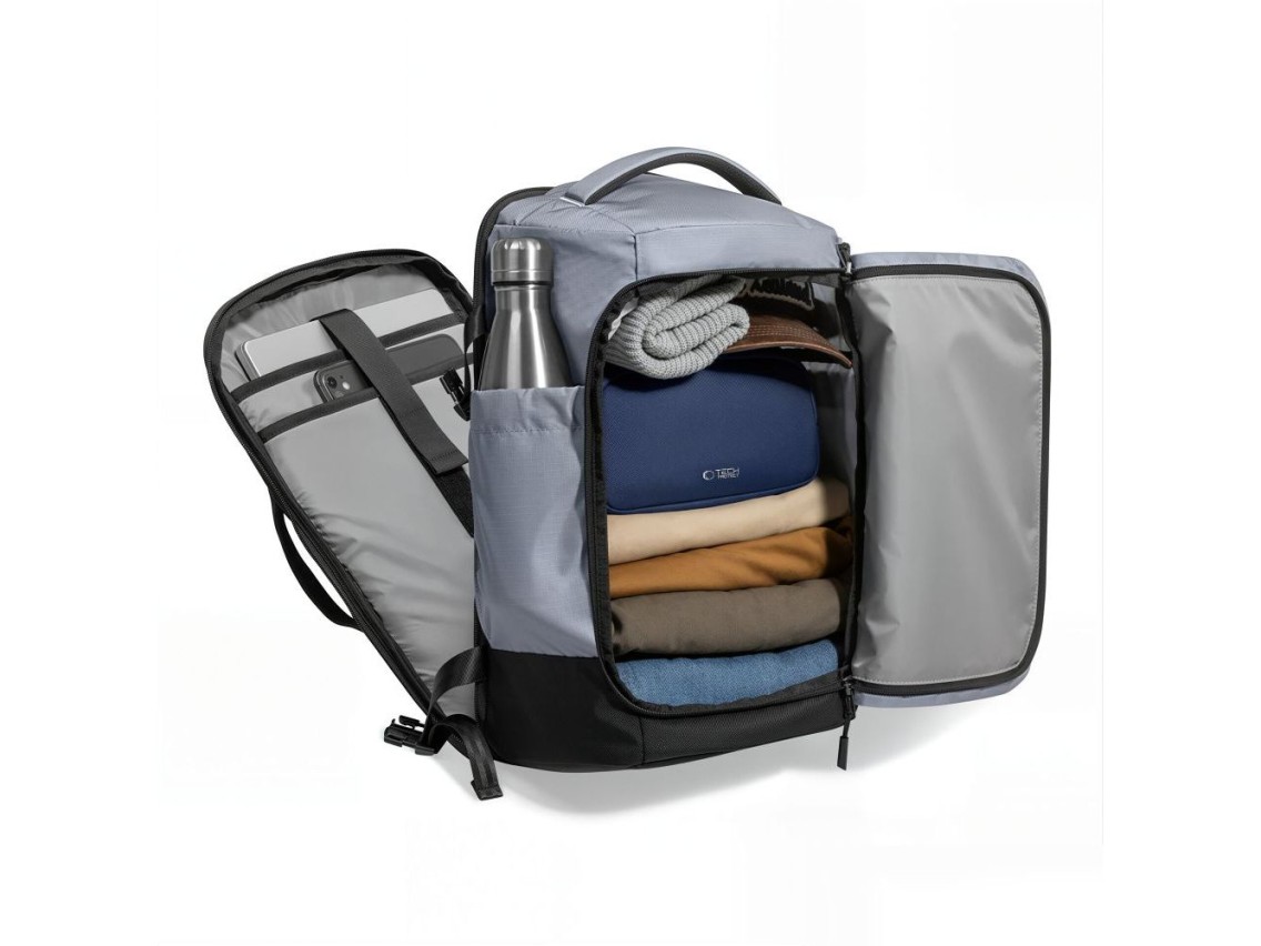 Mochila para port�til Tech-Protect Defender S70 RYANAIR & WIZZAIR de 24 L - Gris