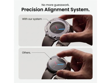Tech-Protect Easy Set+ 2-Pack Tempered Glass for Samsung Galaxy Watch Ultra 40mm