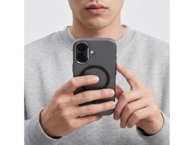 Capa Tech-Protect MagZero MagSafe para iPhone 17 - preto fosco