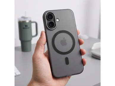 Capa Tech-Protect MagZero MagSafe para iPhone 17 - preto fosco