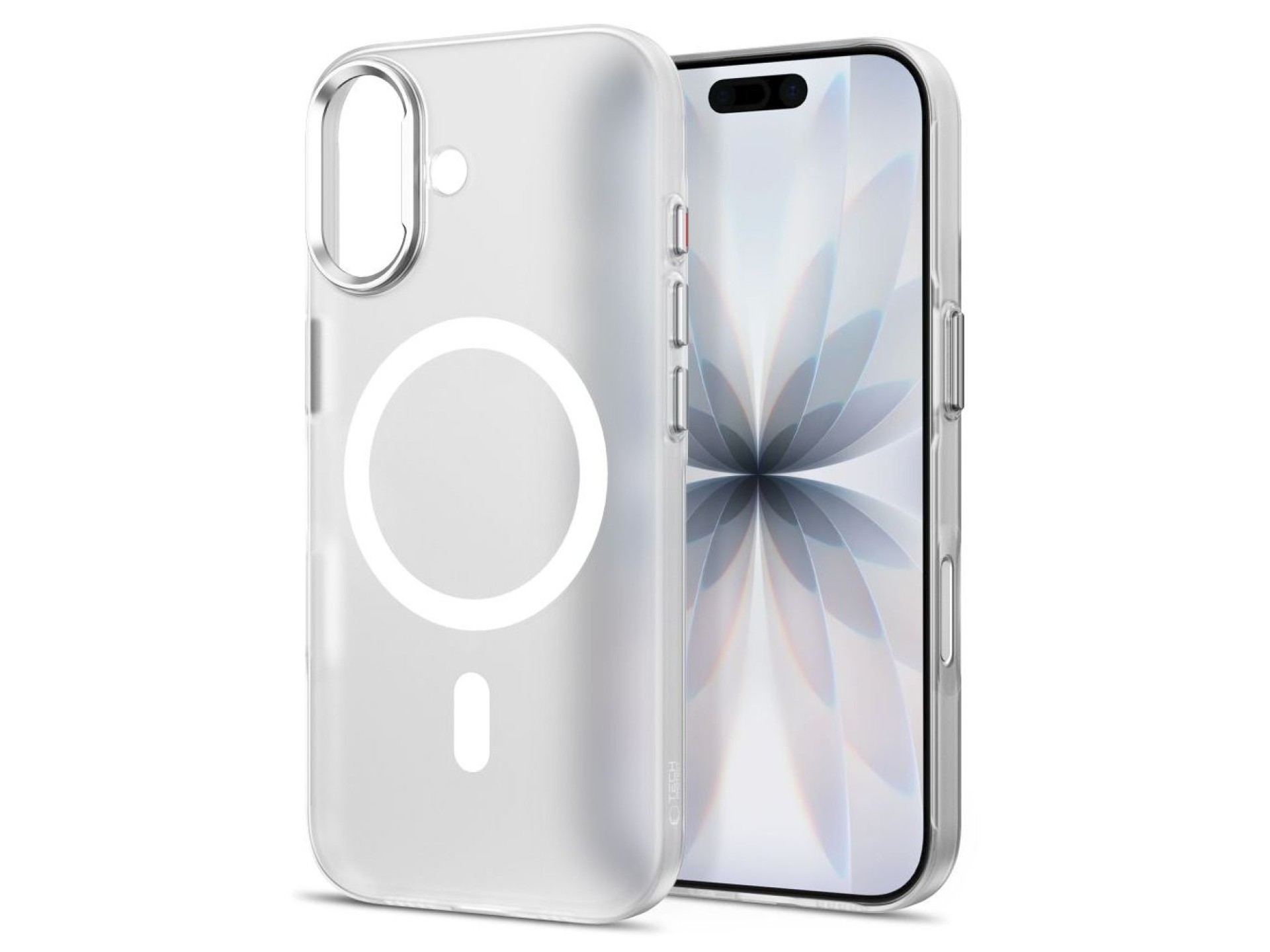Funda Tech-Protect MagZero MagSafe para iPhone 17 - Blanco mate