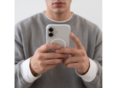 Funda Tech-Protect MagZero MagSafe para iPhone 17 - Blanco mate
