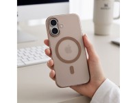 Funda Tech-Protect MagZero MagSafe para iPhone 17 - beige-marrón mate Funda Tech-Protect MagZero MagSafe para iPhone 17 - beige-marrón mate