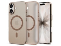 Funda Tech-Protect MagZero MagSafe para iPhone 17 - beige-marr�n mate