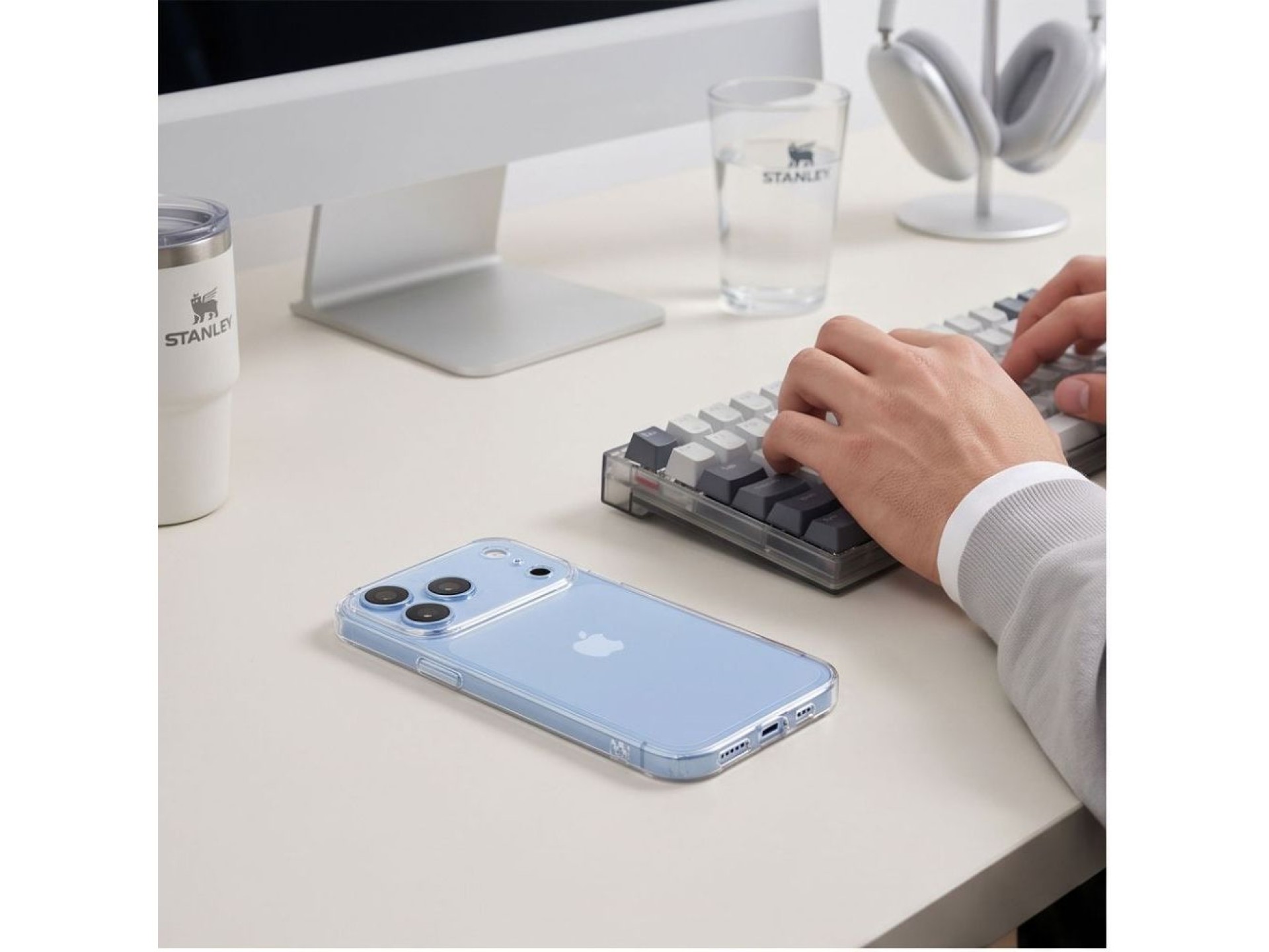 Capa Tech-Protect FlexAir + Película de Vidro Temperado Tech-Protect Glass Fit+ (2 unidades) para iP