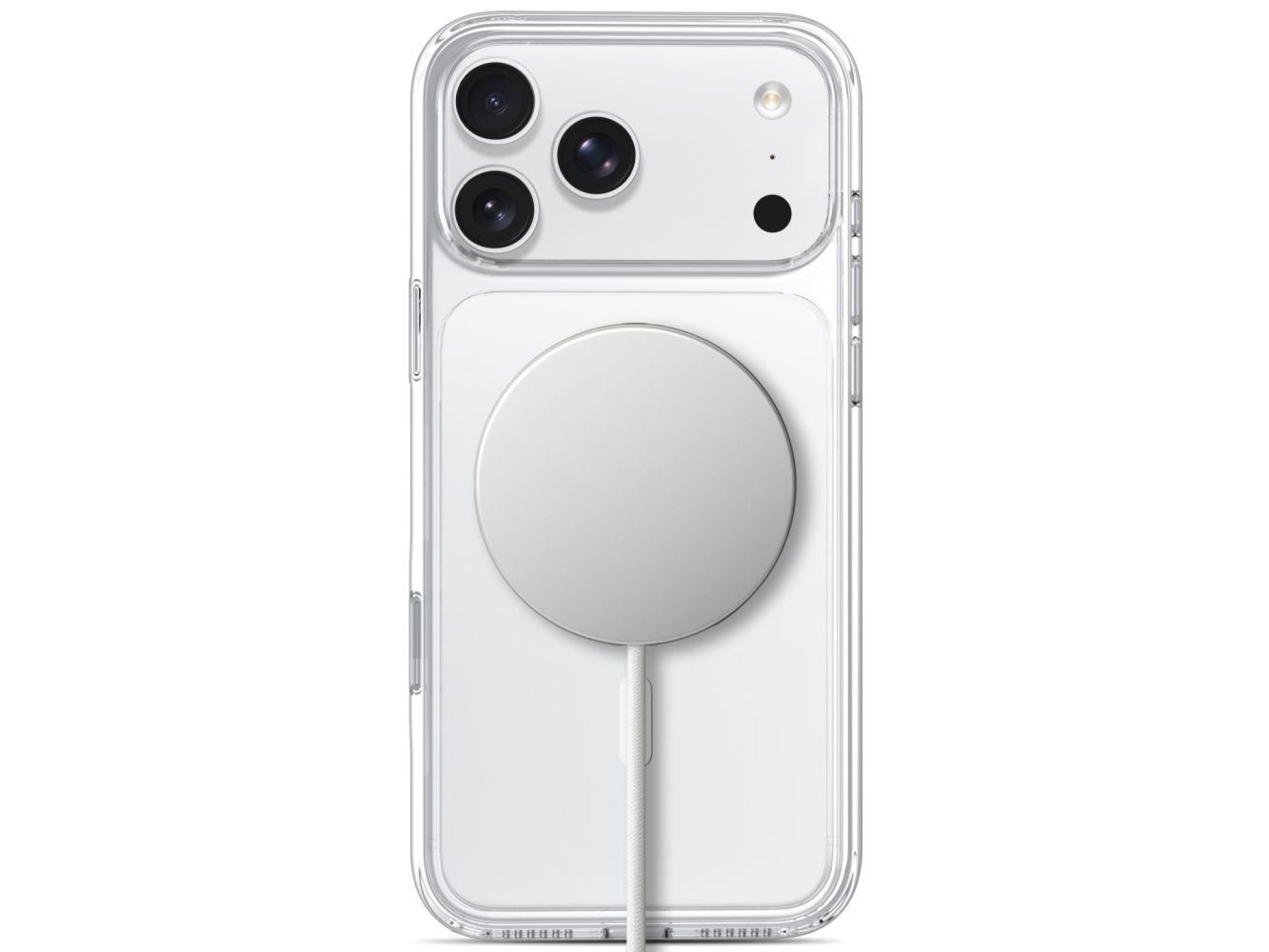 Capa Tech-Protect Flexair Hybrid CC MagSafe para iPhone 17 Pro Max / 18 Pro Max - Transparente