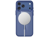 Tech-Protect Magmat Magsafe CC Case for iPhone 17 Pro / 18 Pro - Navy Blue and Transparent Tech-Protect Magmat Magsafe CC Case for iPhone 17 Pro / 18 Pro - Navy Blue and Transparent