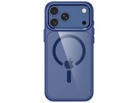 Tech-Protect Magmat Magsafe CC Case for iPhone 17 Pro / 18 Pro - Navy Blue and Transparent Tech-Protect Magmat Magsafe CC Case for iPhone 17 Pro / 18 Pro - Navy Blue and Transparent
