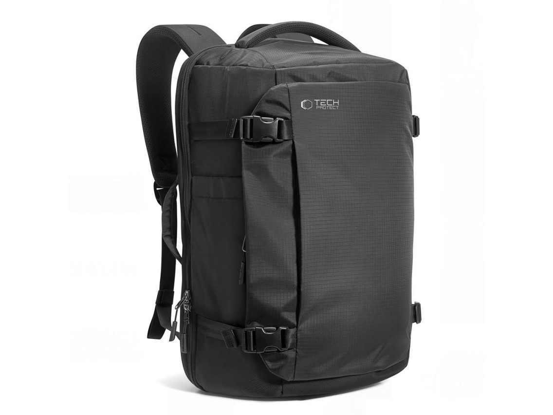 Mochila para port�til Tech-Protect Defender S70 RYANAIR & WIZZAIR de 24 L - Negra