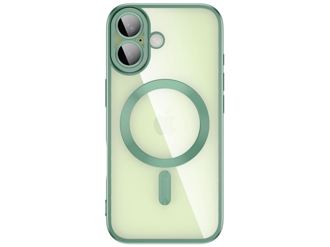 Capa Tech-Protect MagFlex para iPhone 17 - Verde Fosco