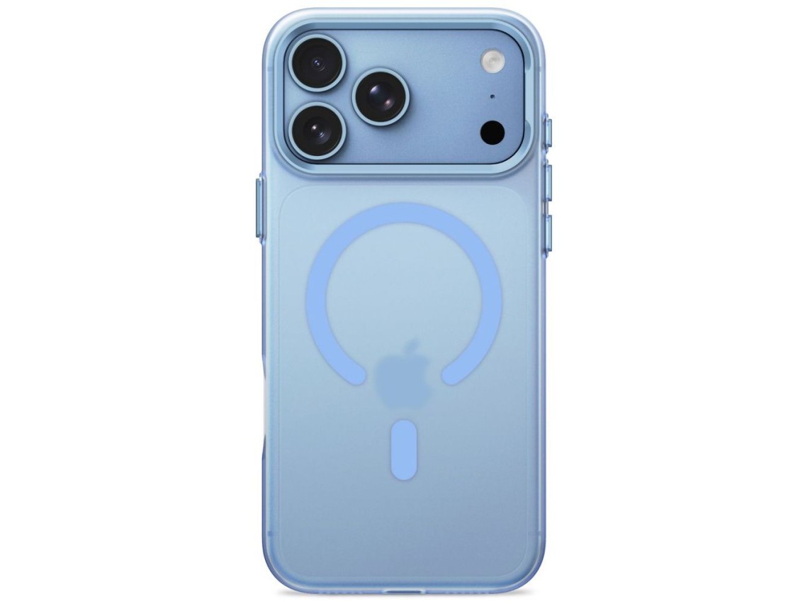 Capa Tech-Protect MagZero MagSafe para iPhone 17 Pro / 18 Pro - azul claro fosco