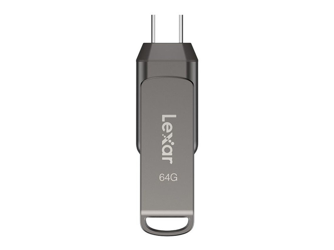 Pendrive Lexar Dual Type-C e Type-A USB 3.1 64GB