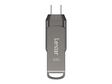 Memoria USB Lexar Dual Type-C y Type-A USB 3.1 de 64 GB
