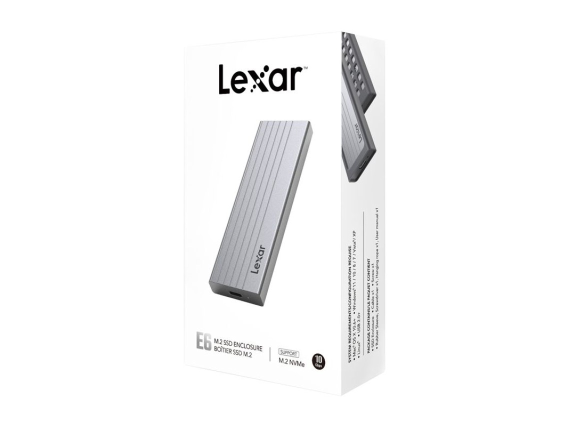 Lexar LPAE06N 10Gbps SSD/M2 drive enclosure