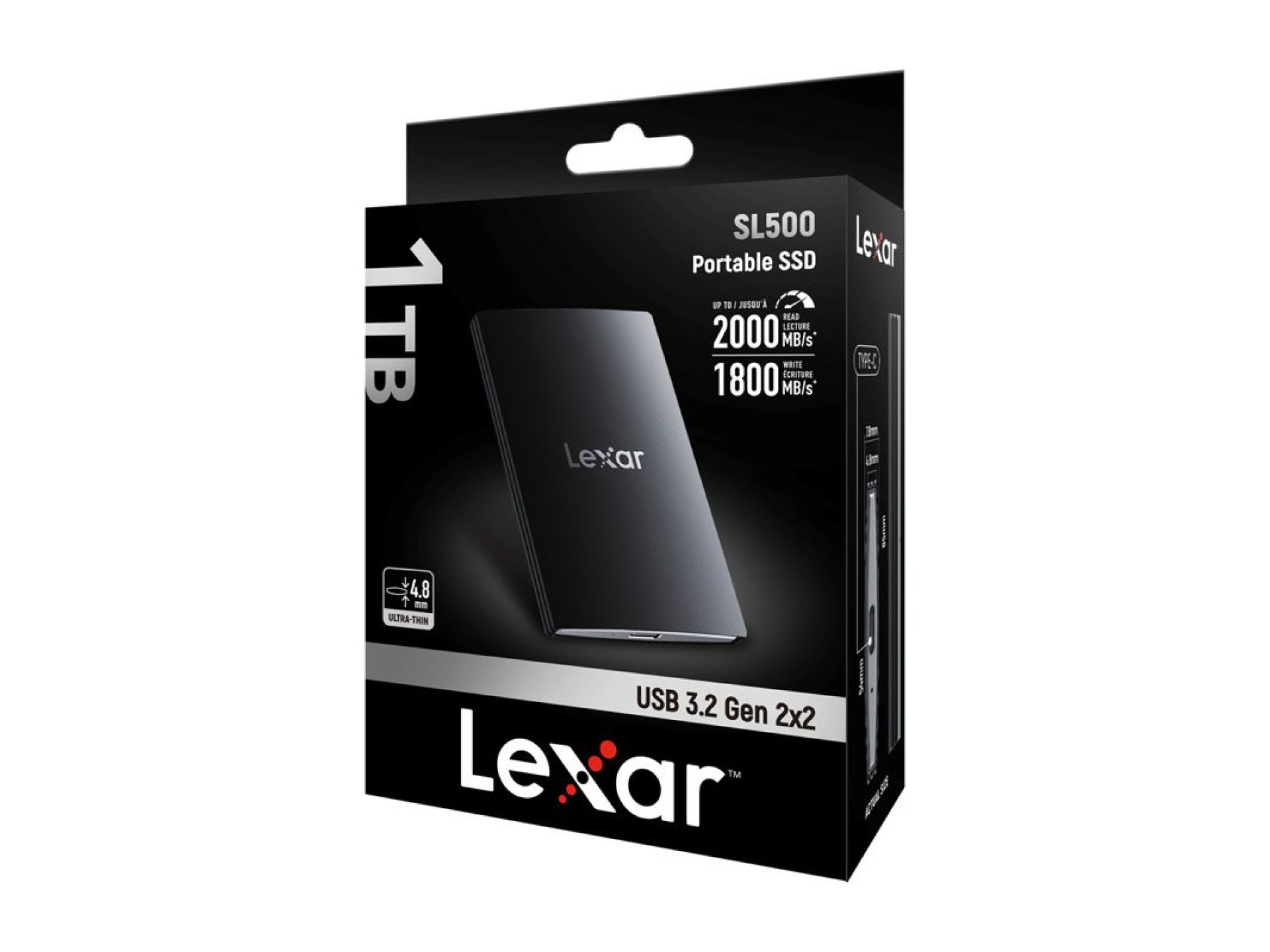 Lexar SL500 1TB Portable SSD Drive