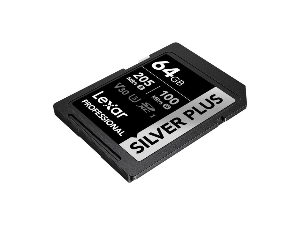 Lexar Professional SILVER PLUS SDXC 64GB memory card