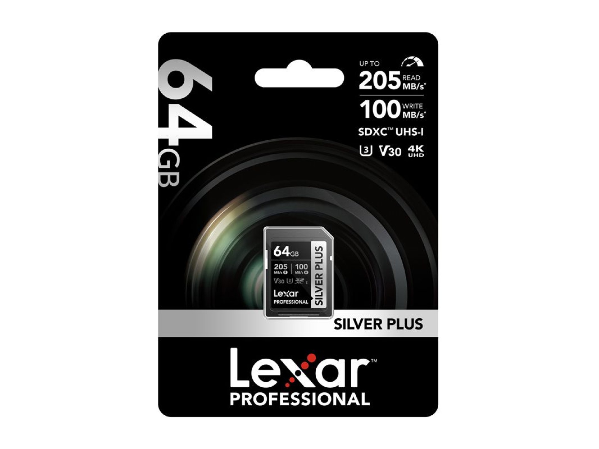 Lexar Professional SILVER PLUS SDXC 64GB memory card
