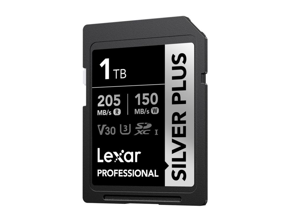 Tarjeta de memoria Lexar Professional SILVER PLUS SDXC de 1 TB