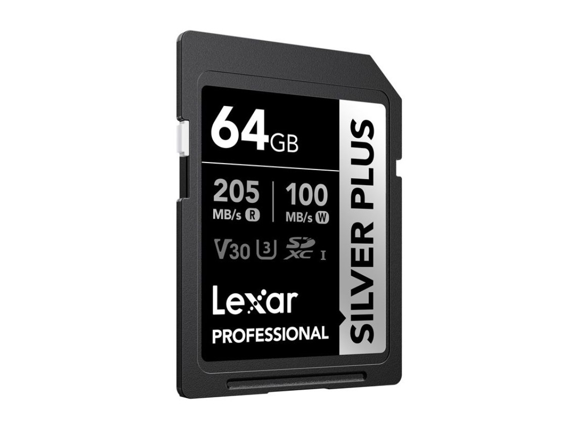 Lexar Professional SILVER PLUS SDXC 64GB memory card