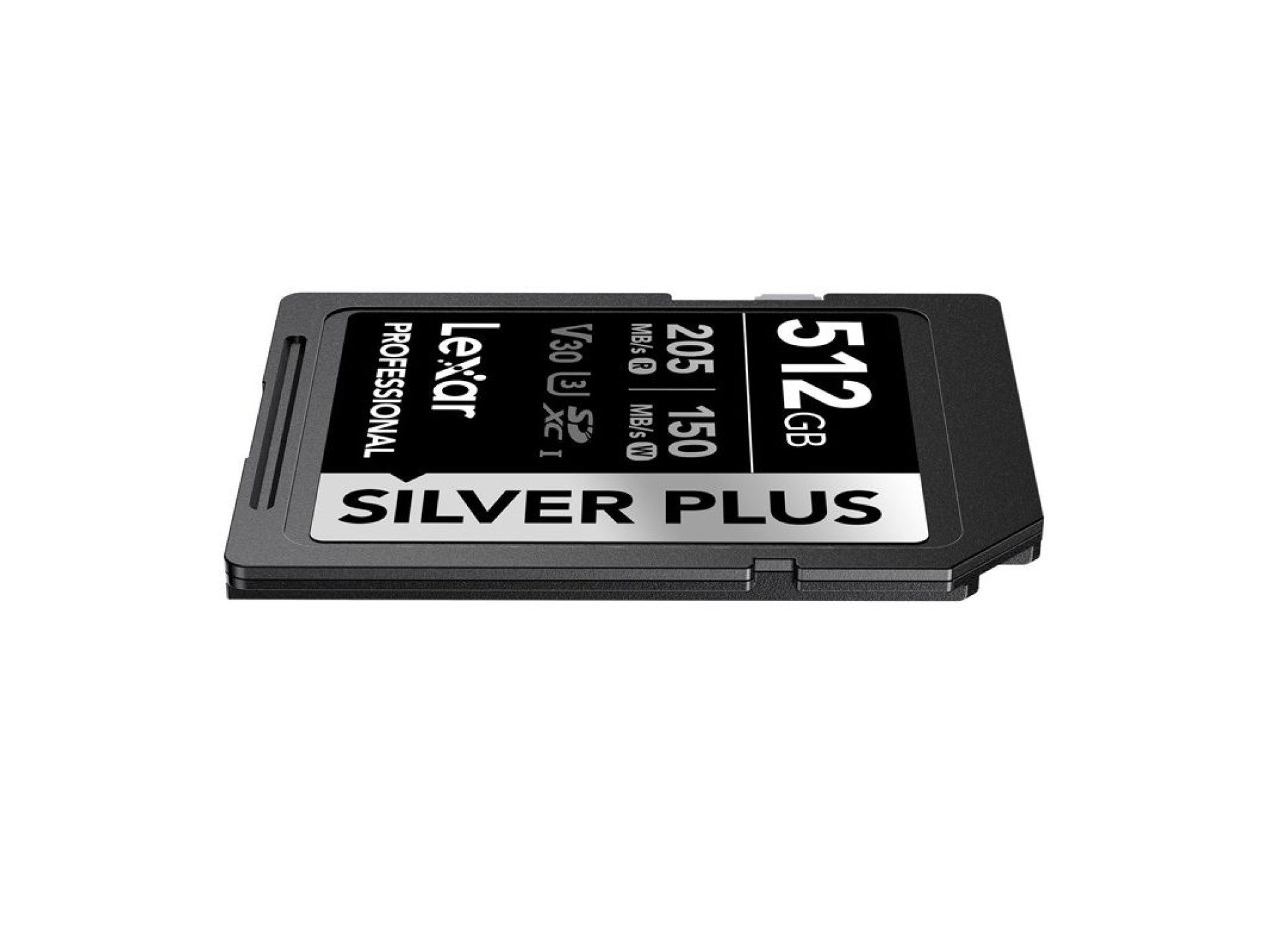 Cartão de memória Lexar Professional SILVER PLUS SDXC de 512 GB