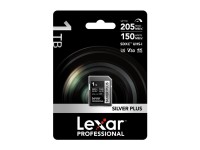 Tarjeta de memoria Lexar Professional SILVER PLUS SDXC de 1 TB Tarjeta de memoria Lexar Professional SILVER PLUS SDXC de 1 TB