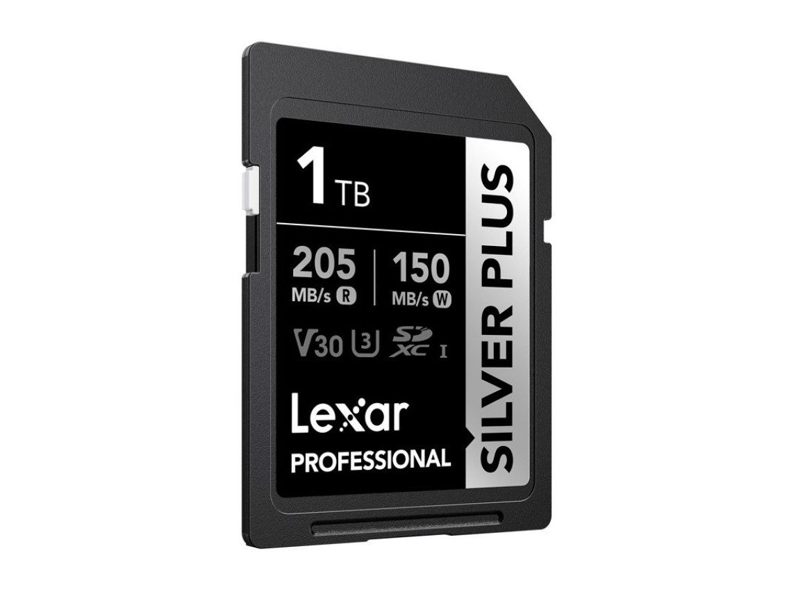 Tarjeta de memoria Lexar Professional SILVER PLUS SDXC de 1 TB