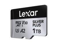 Tarjeta de crédito Lexar High-Performance Silver Plus microSDXC 1TB + adaptador Tarjeta de crédito Lexar High-Performance Silver Plus microSDXC 1TB + adaptador