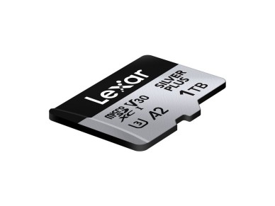 Karta pamięci Lexar High-Performance Silver Plus microSDXC 1TB + adapter Karta pamięci Lexar High-Performance Silver Plus microSDXC 1TB + adapter