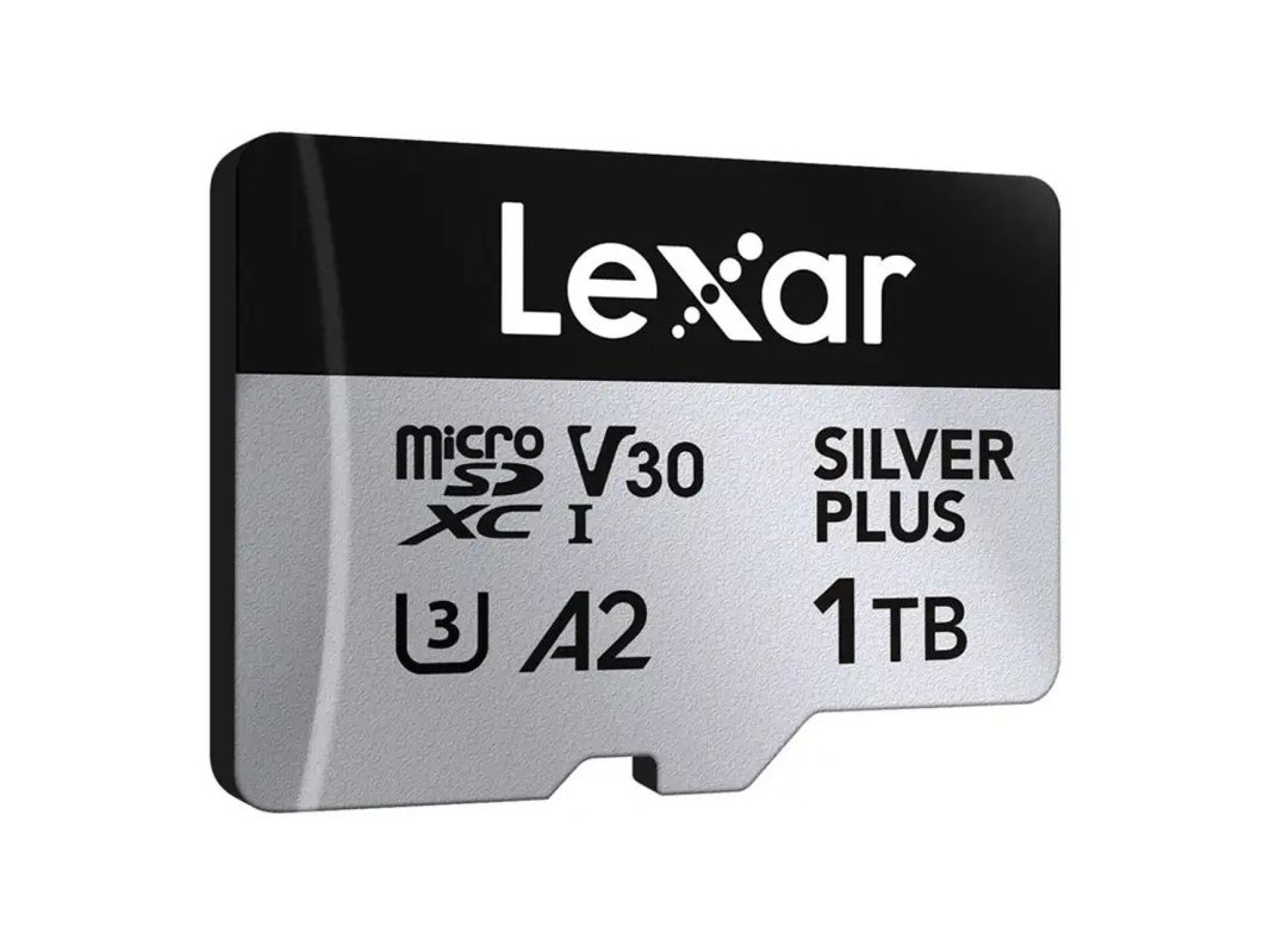 Tarjeta de crédito Lexar High-Performance Silver Plus microSDXC 1TB + adaptador